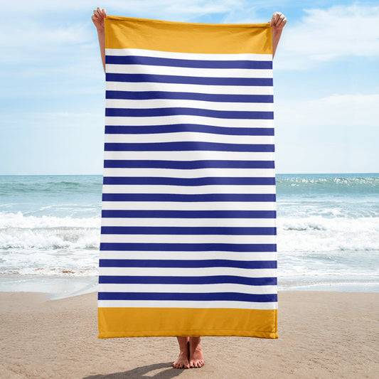 Maritime Beach Towe, Sun, Sea, and Style Towel